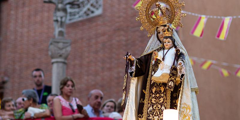 Jesús Mateos, párroco de Nuestra Señora del Carmen de Pozuelo Estación, le pide a la Virgen «que seamos una parroquia cada vez más apostólica y que nadie se sienta solo en el barrio»