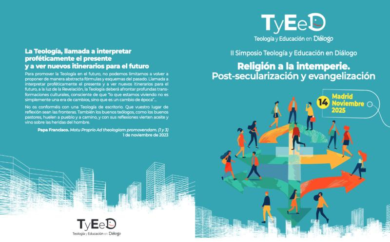 Educación y teología se encuentran en el II Simposio TED organizado por la Delegación Episcopal de Enseñanza: «La espiritualidad no se extingue, se transforma»