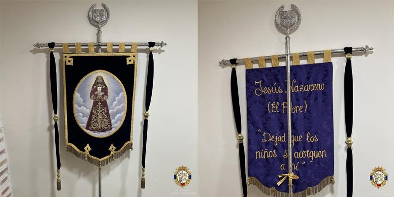 Jesús el Pobre estrenará estandarte infantil en su salida procesional el Jueves Santo