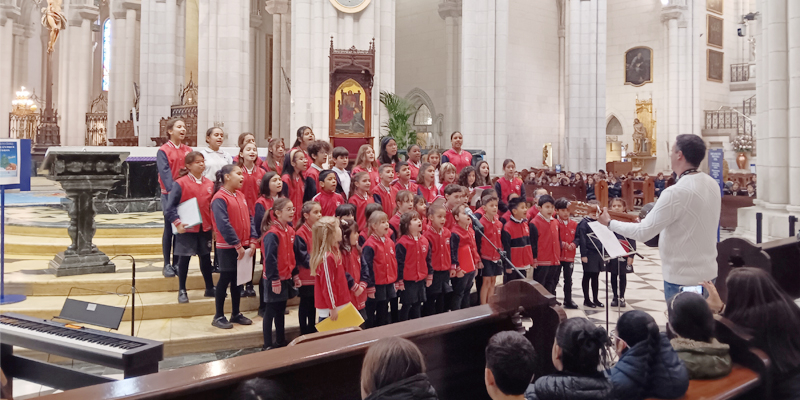 II Encuentro Coros Colegios Diocesanos en la Catedral de la Almudena: «Celebremos juntos el nacimiento de Jesús»