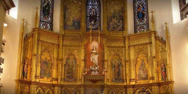 El cardenal José Cobo preside la Misa en la parroquia Nuestra Señora de la Concepción en la solemnidad de la Inmaculada Concepción