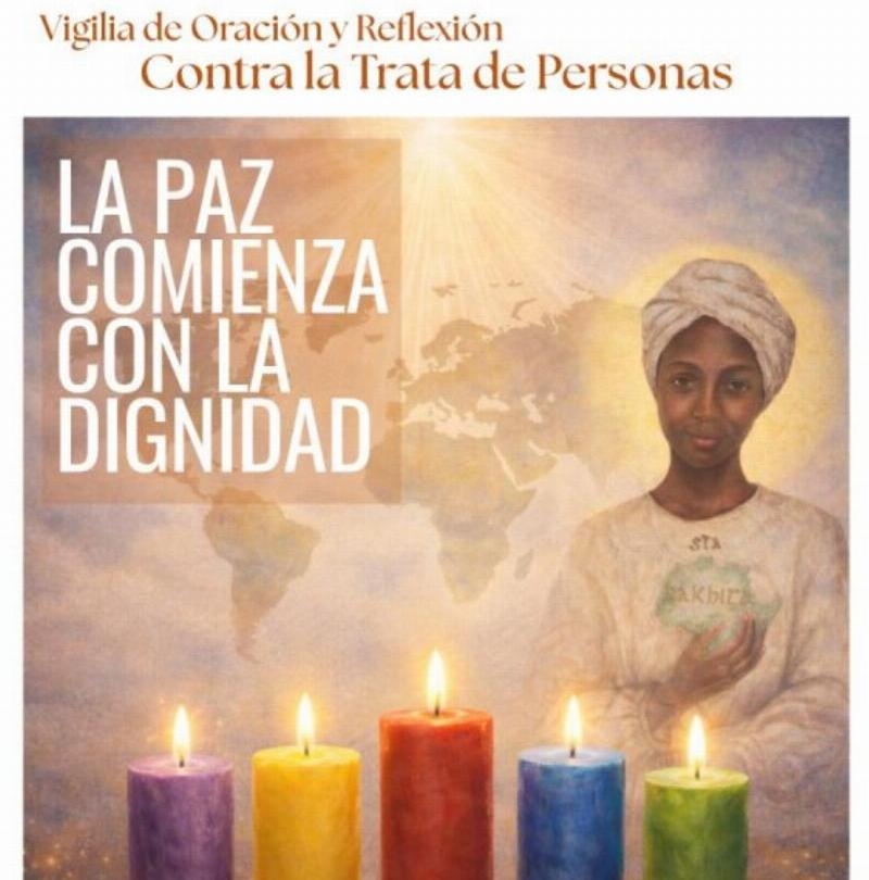 Vigilia de Oración y Reflexión sobre la Trata de Personas en la parroquia san Juan de la Cruz