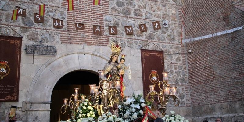 Villaverde celebra a su patrona, la Virgen del Carmen, con una semana de cultos y tradiciones populares
