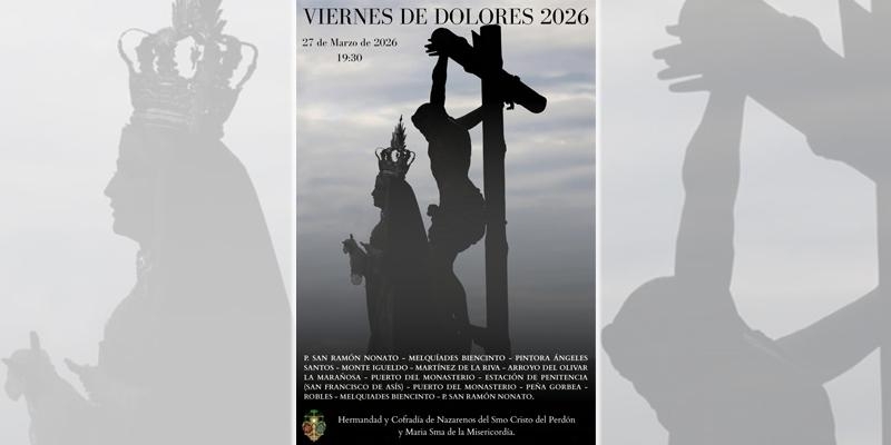 La Hermandad del Perdón procesiona el Viernes de Dolores por las calles de Puente de Vallecas