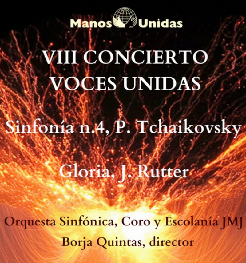 Manos Unidas y la Orquesta Sinfónica y Coro JMJ se unen un año más para celebrar el concierto 'Voces Unidas, un evento musical y solidario'
