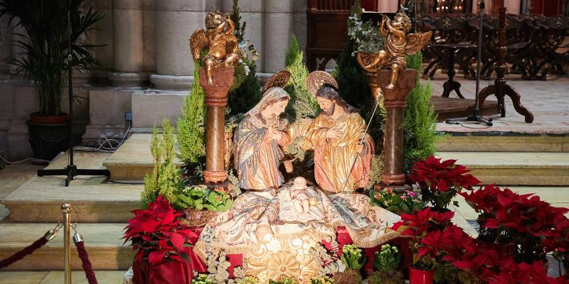 El cardenal José Cobo preside la Misa en la solemnidad de Santa María, Madre de Dios y Jornada Mundial de la Paz en la catedral de la Almudena