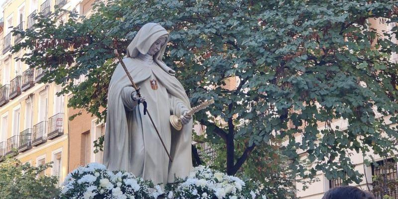 Acto de inauguración de la placa conmemorativa a la Beata Mariana de Jesús en la Iglesia parroquial de Santiago y San Juan Bautista