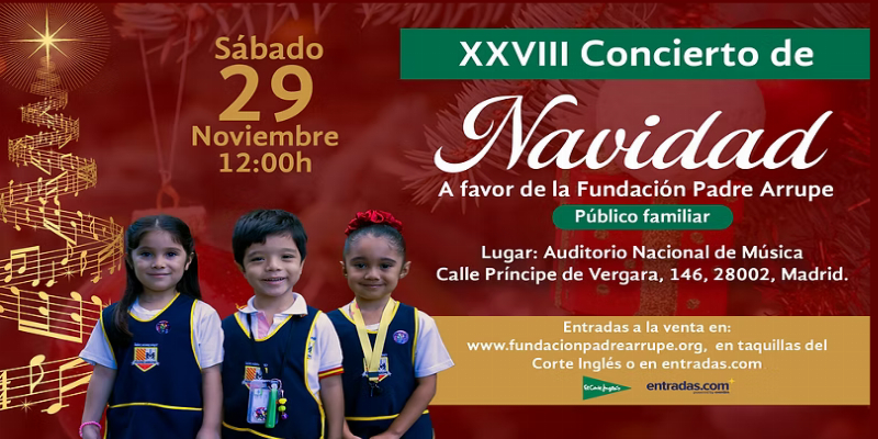 Concierto Benéfico de Navidad a favor de la Fundación Padre Arrupe: Donde la música se convierte en futuro