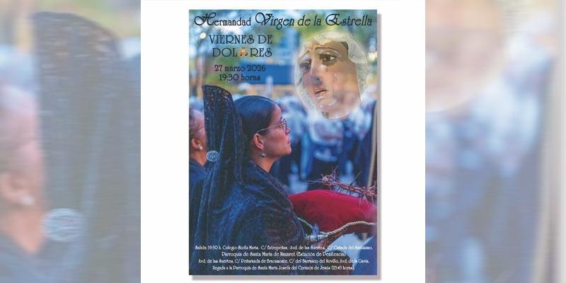 La Virgen de la Estrella procesiona el Viernes de Dolores por las calles de La Gavia