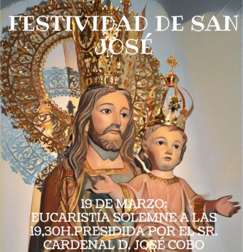El cardenal José Cobo preside una misa en la parroquia san José de la Montaña