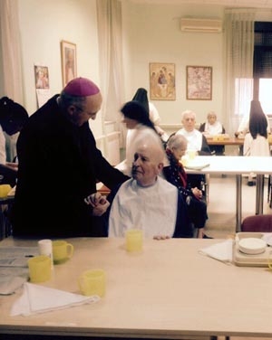 Encuentro con los sacerdotes de la Residencia Sacerdotal San Pedro