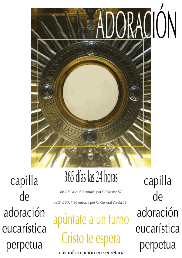 Capilla de Adoración Eucarística perpetua en san Germán