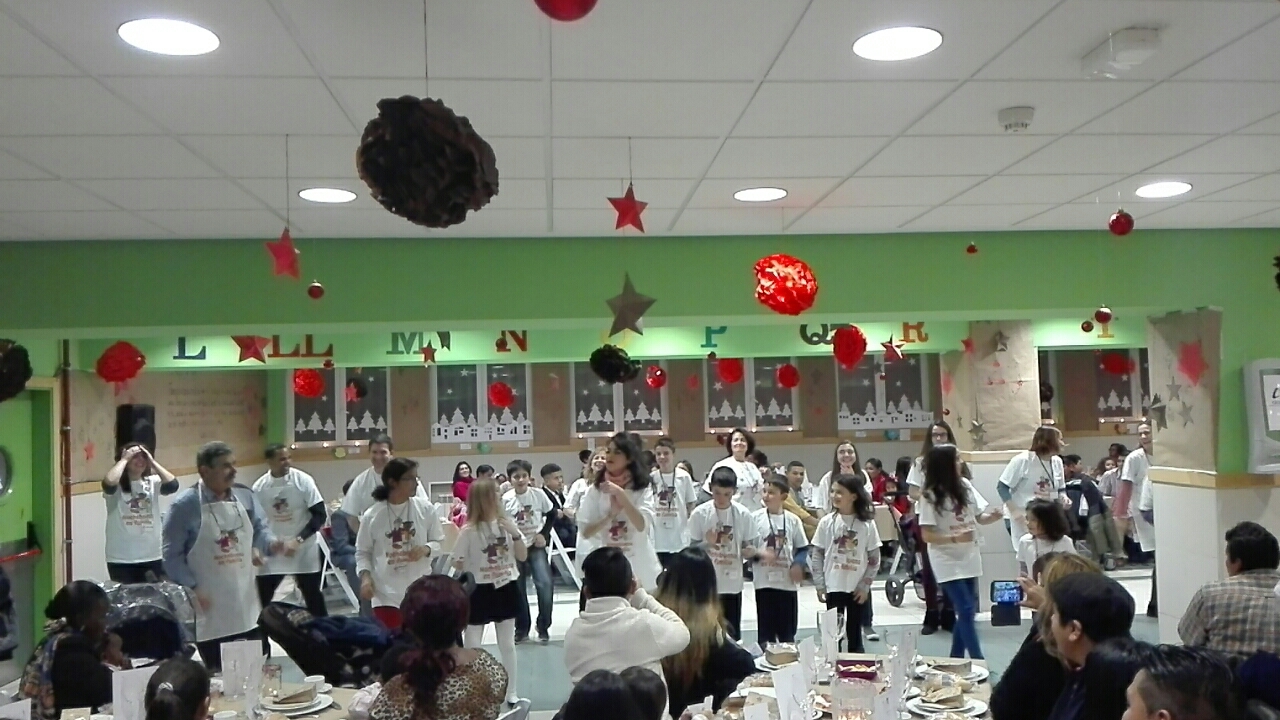 Cáritas parroquiales de la Vicaría I celebran la Nochebuena en familia