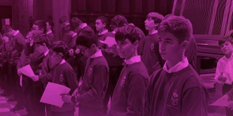 La Escolanía del Escorial ofrece un concierto de Semana Santa en Nuestra Señora de los Ángeles
