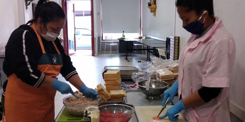 La Paloma: de pensar en cerrar el banco de alimentos a atender a más de 100 familias