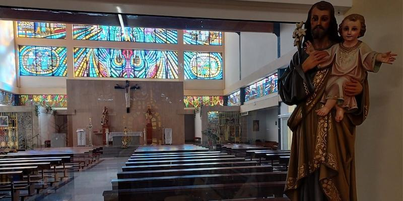 El cardenal Osoro preside en San José de Las Matas una Misa solemne en su fiesta patronal