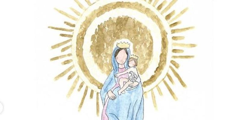 El padre Lucio Bezana preside en Santa María del Pilar una Misa solemne en honor a su titular