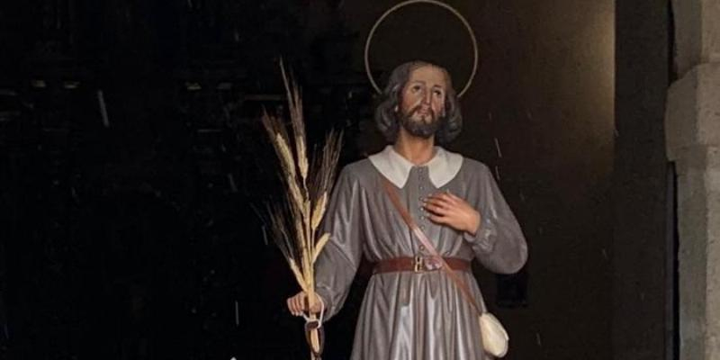 Braojos de la Sierra celebra la fiesta de san Isidro Labrador con Misa, procesión y bendición del término municipal