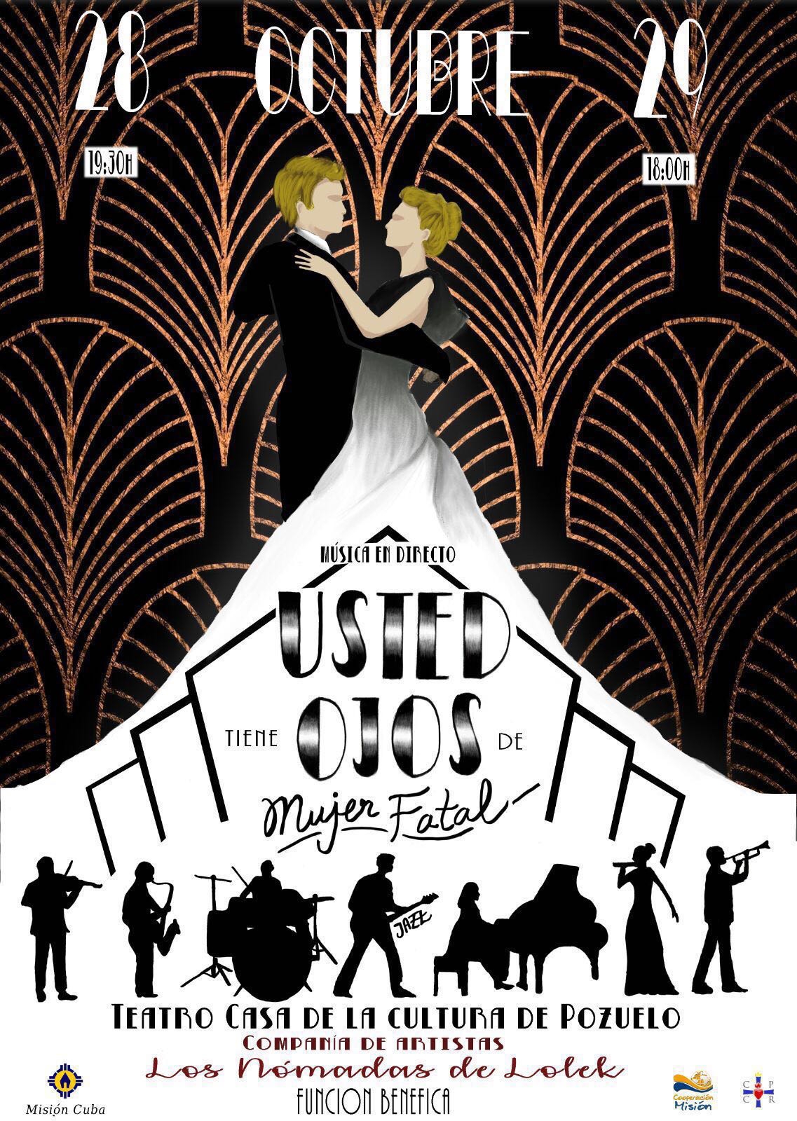 Obra de teatro solidaria en la Casa de la Cultura de Pozuelo