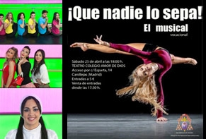 Estreno del Musical Vocacional “¡Que nadie lo sepa!” de la Compañía &quot;Talitha cumi&quot;