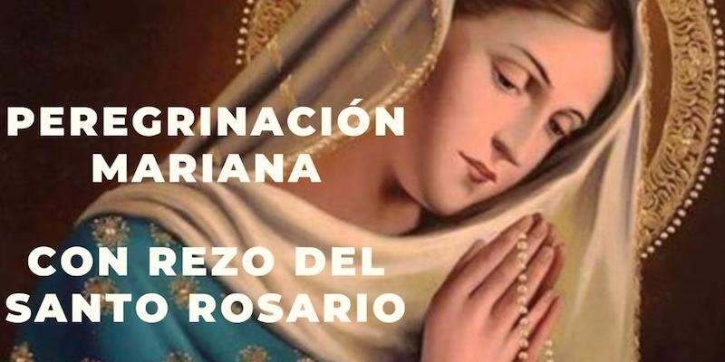 Collado Villalba despide el mes de María con una peregrinación mariana con rezo del santo rosario