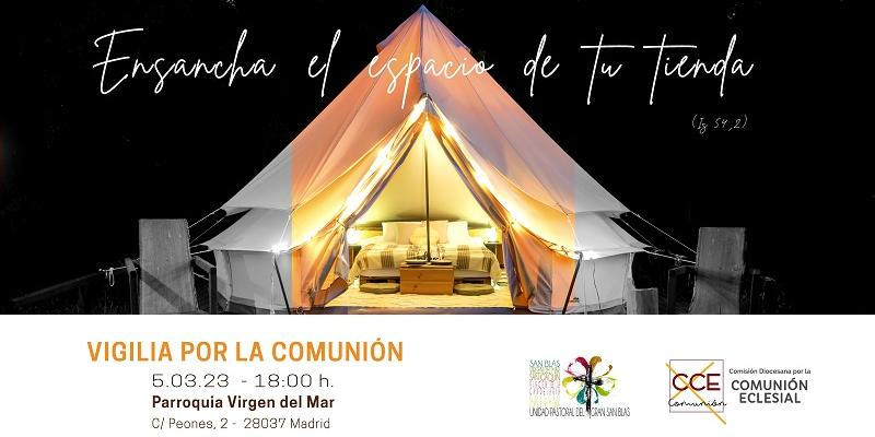 La parroquia Virgen del Mar acoge una nueva Vigilia por la Comunión