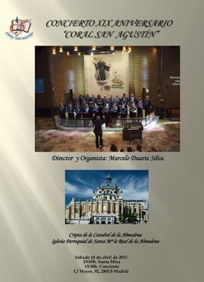 Misa cantada y Concierto de la Coral San Agustín en la Cripta de la Catedral
