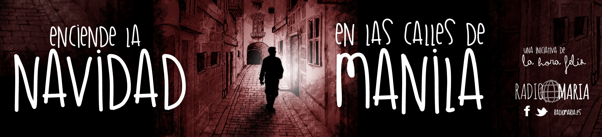 'Pequealfa' y Radio María encienden la Navidad en las calles de Manila