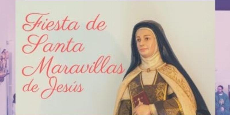Santa Maravillas de Jesús honra a su titular con un amplio programa de cultos