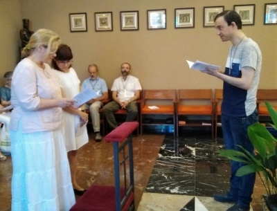 La fraternidad laical de Atocha acoge dos nuevas hermanas