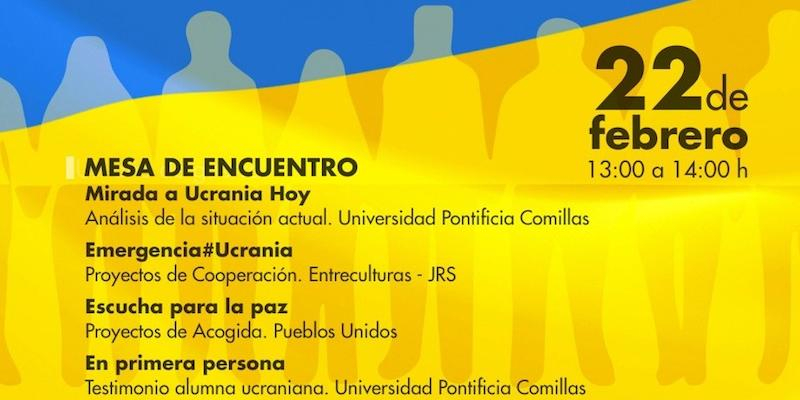 Comillas convoca el acto 'Una comunidad por la paz' en el primer aniversario de la guerra de Ucrania