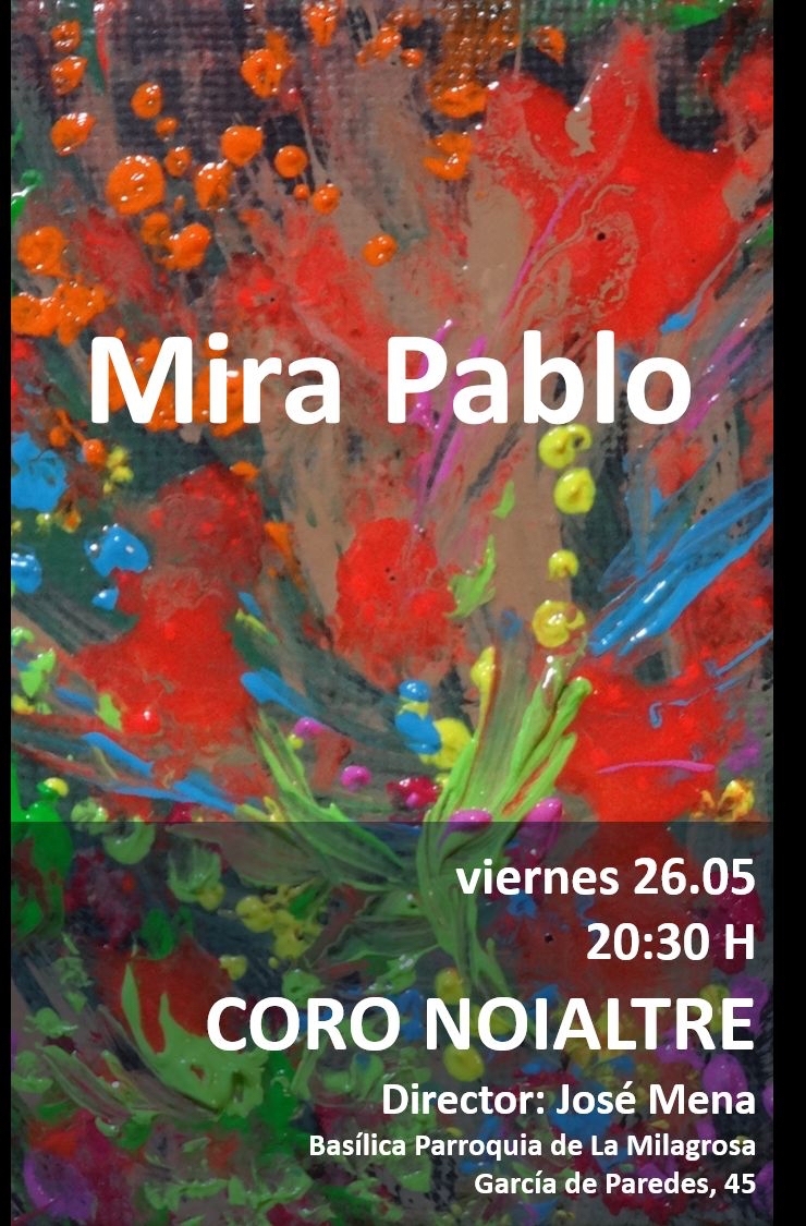 Concierto del coro Noialtre en la basílica de la Milagrosa