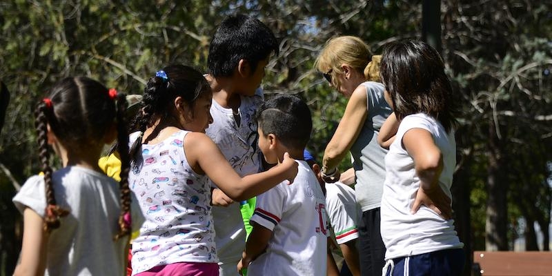 Santísima Trinidad, de Collado Villalba, organiza un campamento de verano con Cáritas