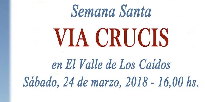 El Valle de los Caídos organiza el tradicional vía crucis de inicio a la Semana Santa