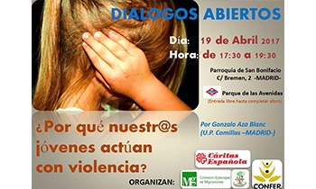 El Grupo Intereclesial de Infancia y Adolescencia en Riesgo analiza '¿Por qué nuestros jóvenes actúan con violencia?'