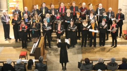 Encuentro coral en la parroquia de Ntra. Sra. del Rosario de Filipinas