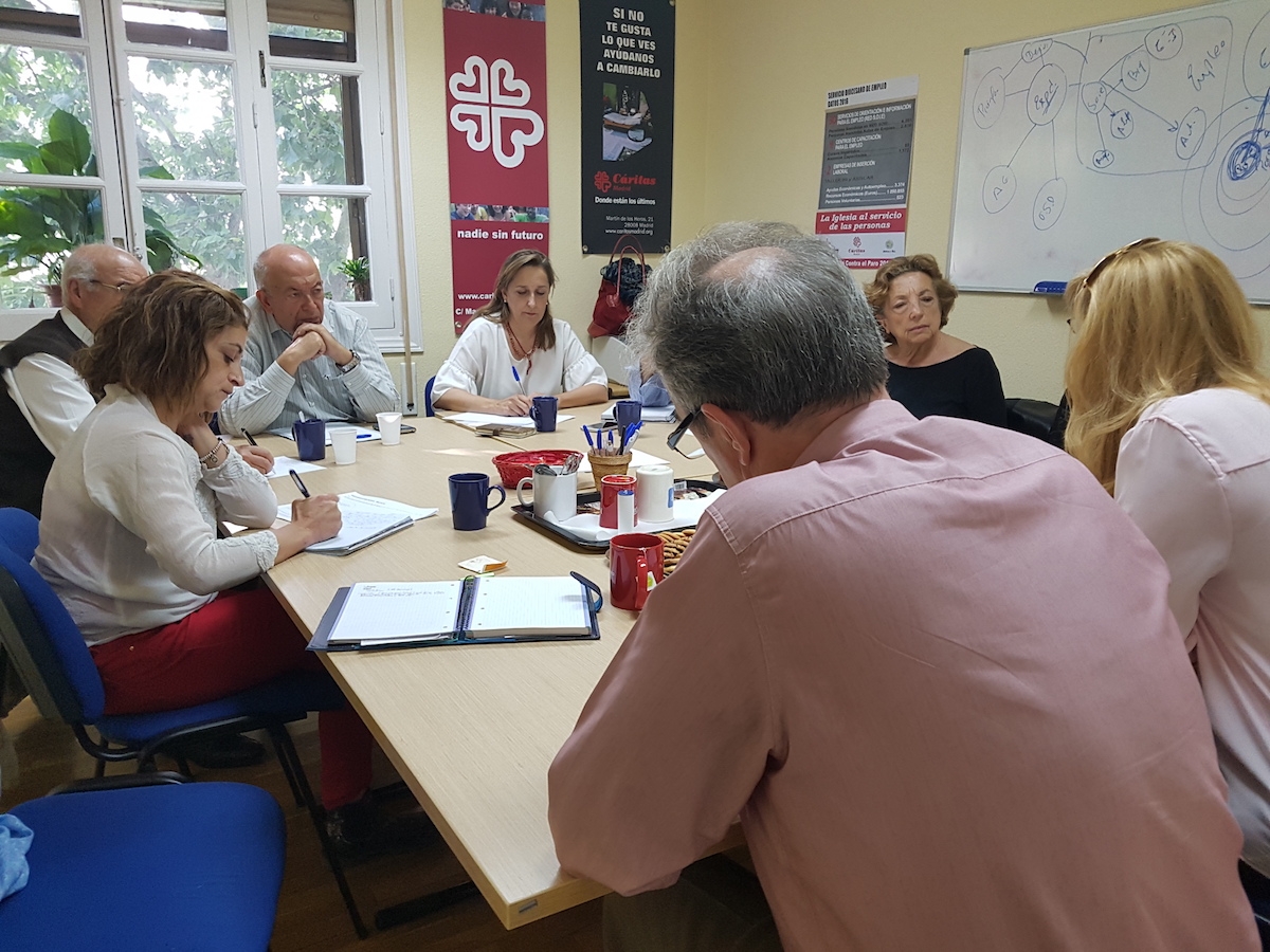 Cáritas Italia conoce las empresas de inserción apoyadas por Cáritas Madrid