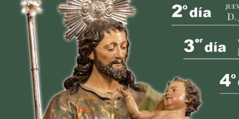 San José prepara con una novena la fiesta de su titular en el marco del Año Jubilar Josefino