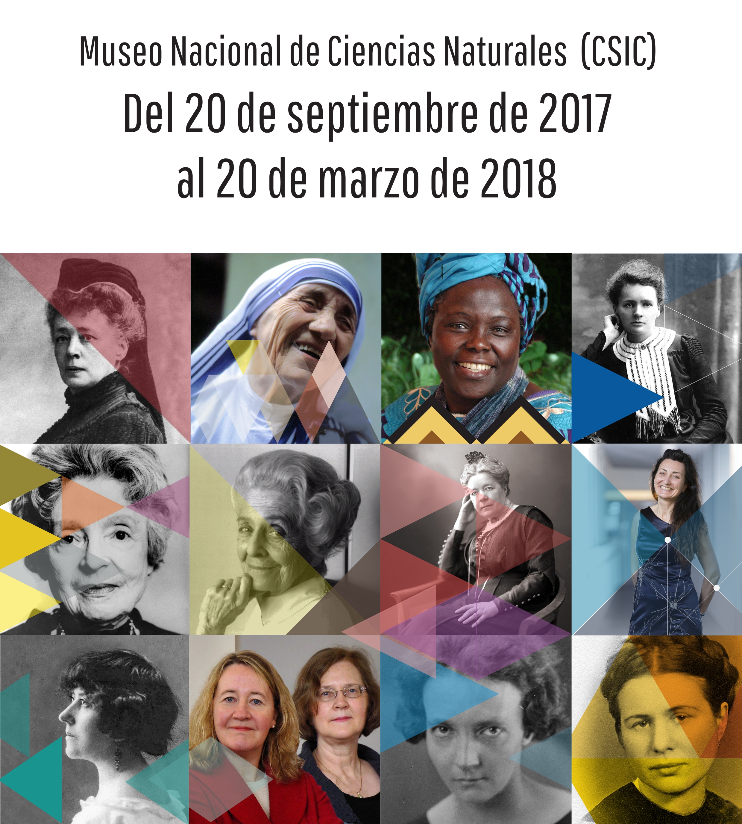 El Museo Nacional de Ciencias Naturales acoge la exposición 'Mujeres Nobel', entre ellas santa Teresa de Calcuta