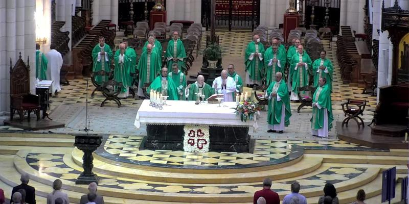 El cardenal Osoro celebra, en el 75 aniversario de Cáritas Española, «el amor de Dios con obras concretas»