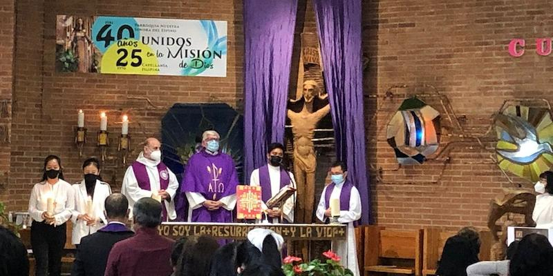 Nuestra Señora del Espino celebra los 25 años de presencia de la comunidad católica filipina Tahanan