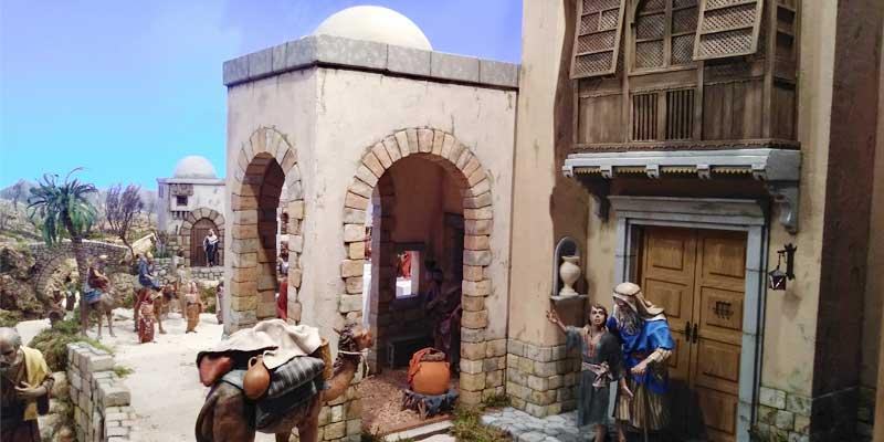 El belén de la catedral de la Almudena estrena el montaje que estaba preparado para el año de la pandemia