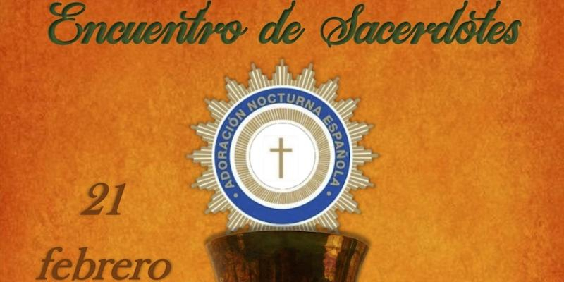 Manuel Aróztegui acompaña el encuentro anual de sacerdotes convocado por la Adoración Nocturna