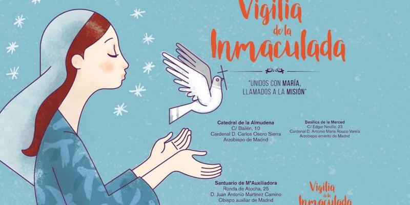 Madrid celebra la vigilia de la Inmaculada con el lema 'Unidos con María, llamados a la misión'