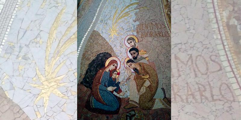 Las huellas de los Reyes Magos en la catedral de la Almudena