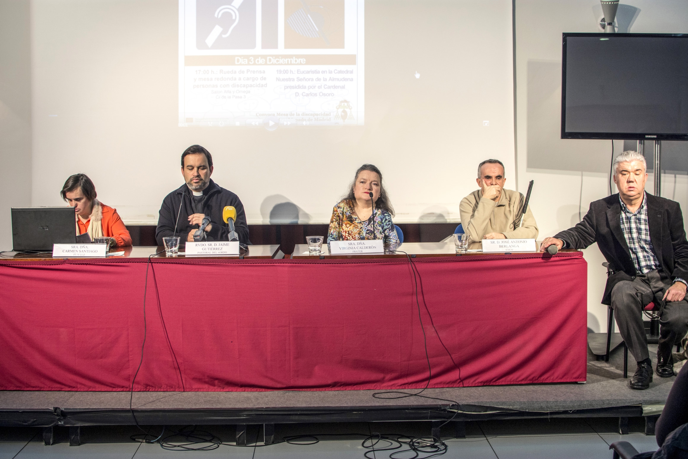 Mariano Fresnillo, en la I Jornada Diocesana de la Discapacidad: «Soy Mariano y, luego, ciego, y no al revés»