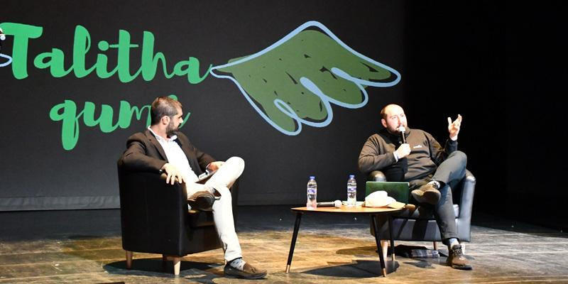 Jornadas Thalita Qumi en el colegio diocesano San Ignacio de Loyola para que los alumnos sepan que «la vida merece la pena ser vivida en cualquier circunstancia»
