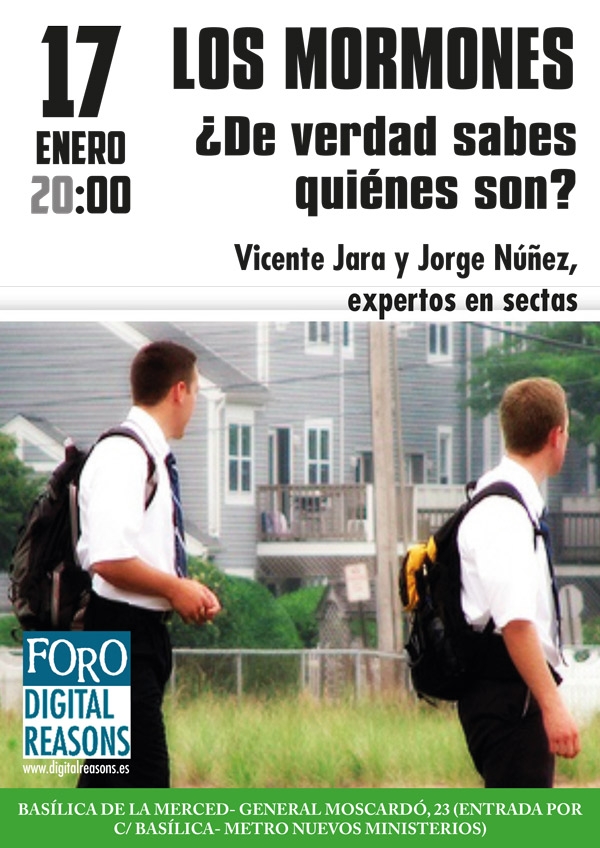 La basílica de la Merced acoge una conferencia sobre los mormones