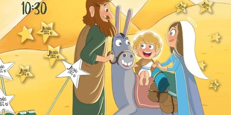 Niños de Madrid salen a la calle a felicitar la Navidad en nombre de los misioneros