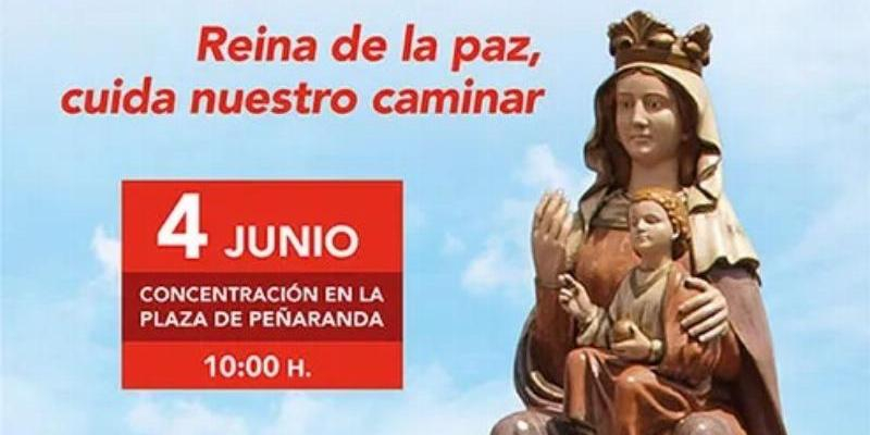 La XXXIV marcha mariana al monasterio de la Vid se realizará con el lema 'Reina de la paz, cuida nuestro caminar'